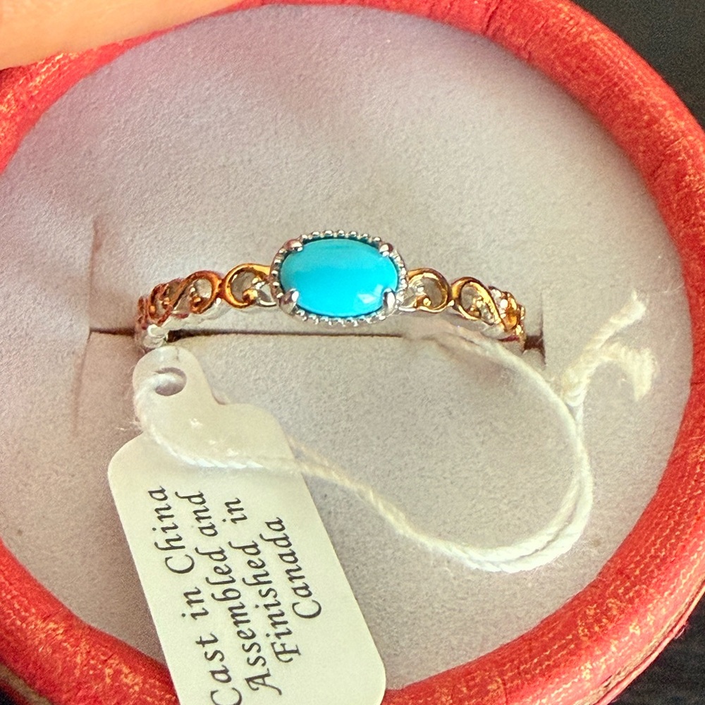 Sleeping Beauty sterling Silver 925 ring